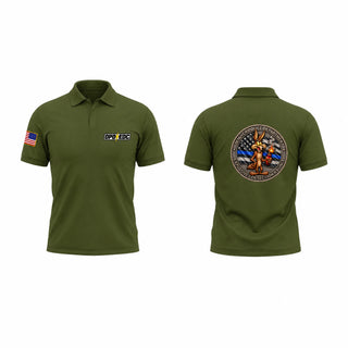Short Sleeve Performance Polo, Dpd edc 2, Police, Teamtime, Team time, sublimation, custom sports apparel, team uniforms, spirit wear, spiritwear, sports uniforms, custom shirts, team store, custom team store, fundraiser sports, apparel fundraiser