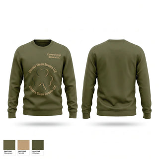 Crew Neck Sweatshirt, Clovers Clean Streets LLC, , Teamtime, Team time, sublimation, custom sports apparel, team uniforms, spirit wear, spiritwear, sports uniforms, custom shirts, team store, custom team store, fundraiser sports, apparel fundraiser