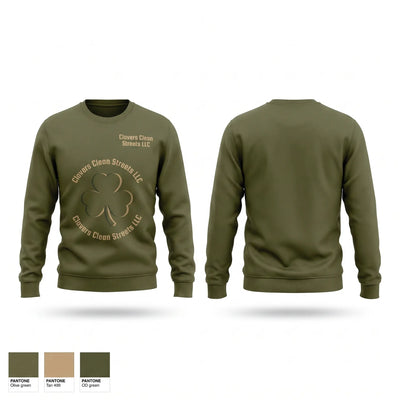 Clovers Clean Streets LLC Crew Neck Sweatshirt - 2