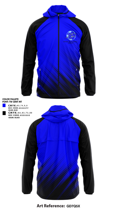 Epping Blue Devils 11703664 Windbreaker - 1