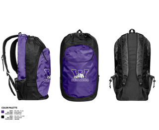Gear Bag, Waukegan Bulldogs, Women's Soccer, Teamtime, Team time, sublimation, custom sports apparel, team uniforms, spirit wear, spiritwear, sports uniforms, custom shirts, team store, custom team store, fundraiser sports, apparel fundraiser
