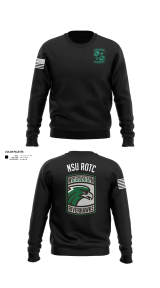 Crew Neck Sweatshirt, River Hawks, Army, Teamtime, Team time, sublimation, custom sports apparel, team uniforms, spirit wear, spiritwear, sports uniforms, custom shirts, team store, custom team store, fundraiser sports, apparel fundraiser