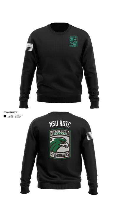 River Hawks 91218666 Crew Neck Sweatshirt - 150