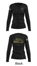 A 1/111 Field Artillery 90044147 Women's Long Sleeve V-neck Shirt - 35