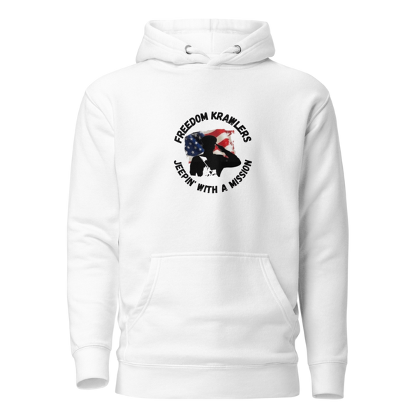 Unisex Hoodie - 1 - White
