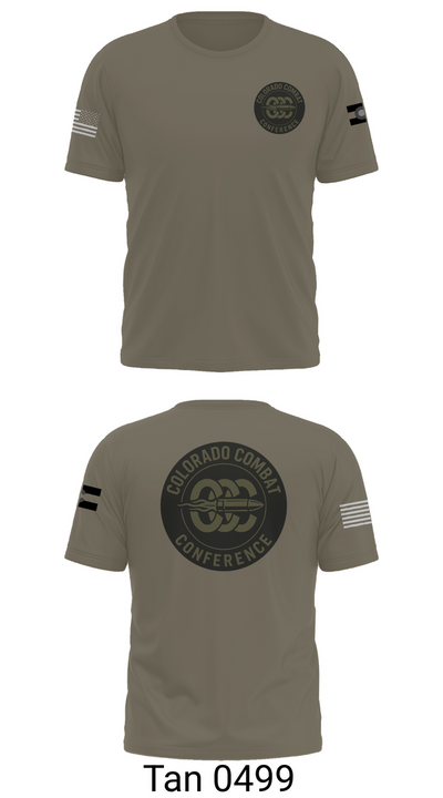 Colorado Combat Conference 90728248 Short Sleeve Performance Shirt - 72