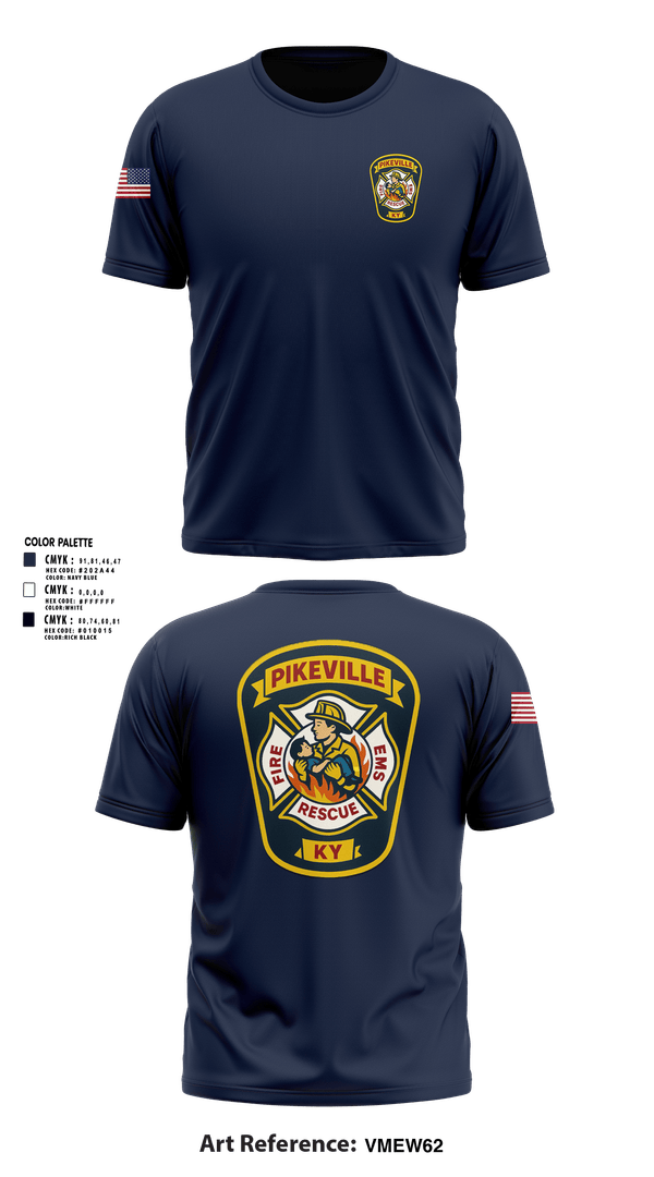 Short Sleeve Performance Shirt, PFD, Fire Department, Teamtime, Team time, sublimation, custom sports apparel, team uniforms, spirit wear, spiritwear, sports uniforms, custom shirts, team store, custom team store, fundraiser sports, apparel fundraiser