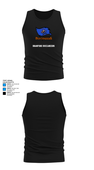 Branford Buccaneers 66316693 Tank Top - 29