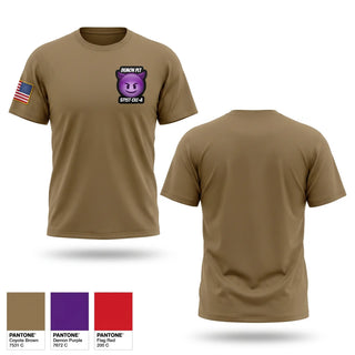 Old School Cotton Feel Shirt, Demon PLT, Army, Teamtime, Team time, sublimation, custom sports apparel, team uniforms, spirit wear, spiritwear, sports uniforms, custom shirts, team store, custom team store, fundraiser sports, apparel fundraiser