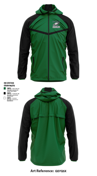 Windbreaker, Elmhurst Eagles, , Teamtime, Team time, sublimation, custom sports apparel, team uniforms, spirit wear, spiritwear, sports uniforms, custom shirts, team store, custom team store, fundraiser sports, apparel fundraiser