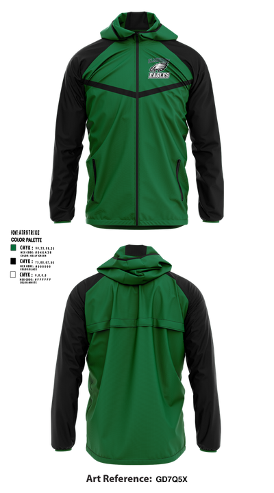 Elmhurst Eagles 51055719 Windbreaker - 1