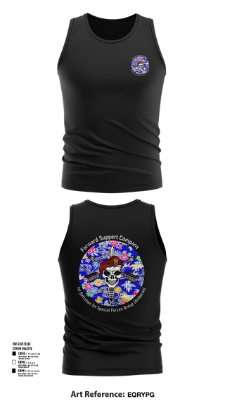 Tank Top, D.B. Coopers, Army, Teamtime, Team time, sublimation, custom sports apparel, team uniforms, spirit wear, spiritwear, sports uniforms, custom shirts, team store, custom team store, fundraiser sports, apparel fundraiser