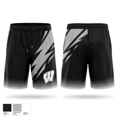 Westside Renegades Athletic Shorts With Pockets - 1