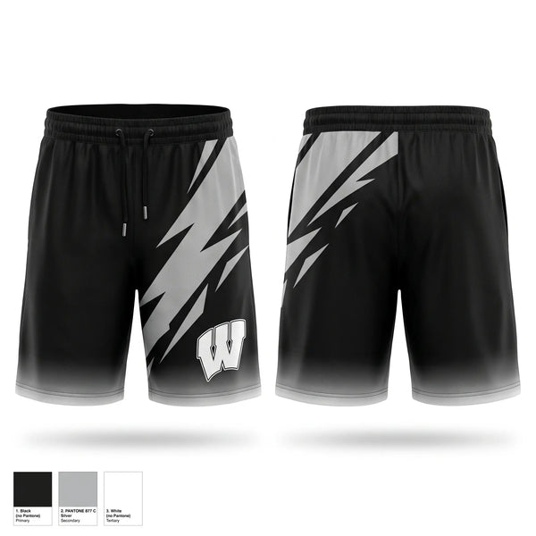 Athletic Shorts With Pockets, Westside Renegades, Cross Country, Teamtime, Team time, sublimation, custom sports apparel, team uniforms, spirit wear, spiritwear, sports uniforms, custom shirts, team store, custom team store, fundraiser sports, apparel fundraiser