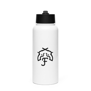 FireStorm Faith Ranch Stainless Steel Water Bottle with a Straw Lid