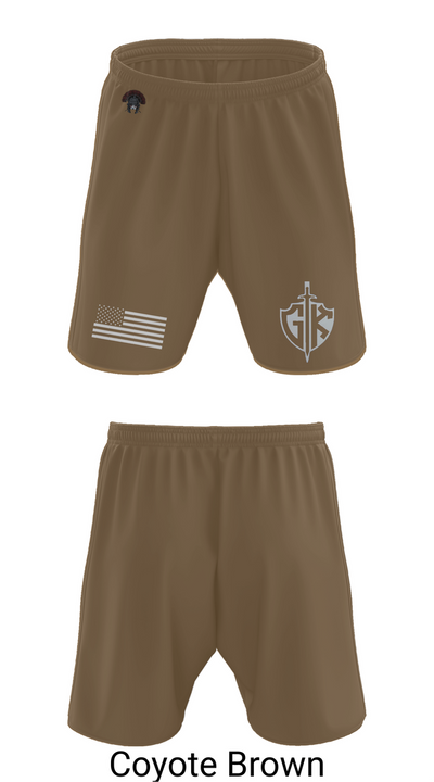 HQ PLT, A CO, USDB BN (CORR) 15623117 Athletic Shorts With Pockets - 9