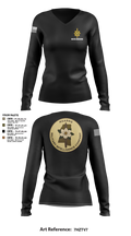 MSARNG MICO 29395539 Women's Long Sleeve V-neck Shirt - 16