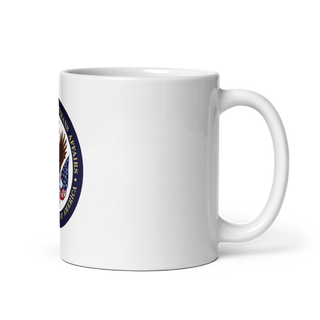 VA Boston Healthcare 27614920 White Glossy Mug - Small