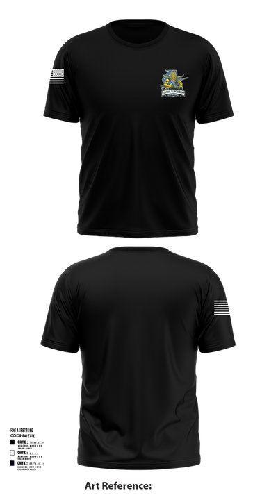 Central Illinois Army Recruiting Company 90141890 Short Sleeve Performance Shirt - 13