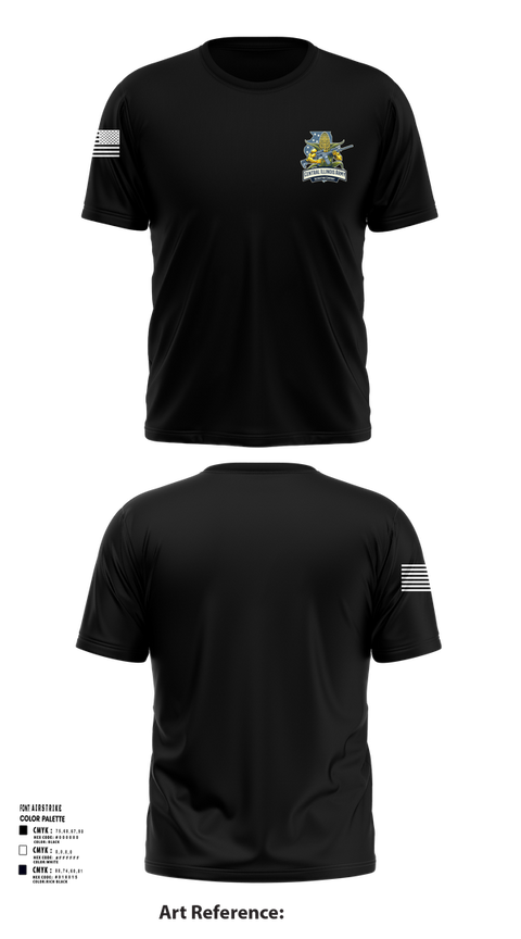 Short Sleeve Performance Shirt, Central Illinois Army Recruiting Company, , Teamtime, Team time, sublimation, custom sports apparel, team uniforms, spirit wear, spiritwear, sports uniforms, custom shirts, team store, custom team store, fundraiser sports, apparel fundraiser