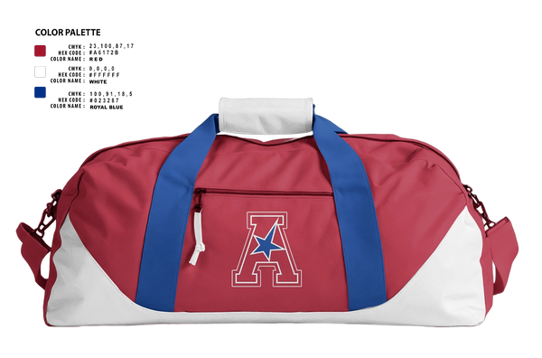 Duffle Bag, All American, Baseball, Teamtime, Team time, sublimation, custom sports apparel, team uniforms, spirit wear, spiritwear, sports uniforms, custom shirts, team store, custom team store, fundraiser sports, apparel fundraiser
