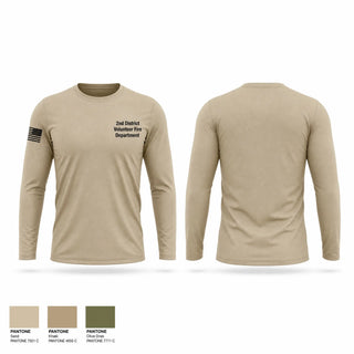 Long Sleeve Performance Shirt, 2nd District Volunteer Fire Department, Fire Department, Teamtime, Team time, sublimation, custom sports apparel, team uniforms, spirit wear, spiritwear, sports uniforms, custom shirts, team store, custom team store, fundraiser sports, apparel fundraiser