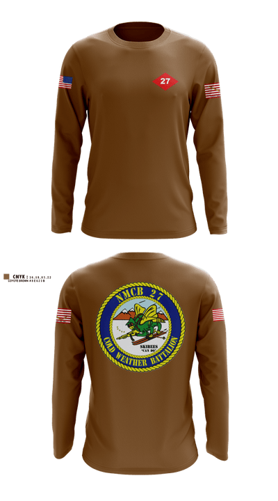 NMCB  27 Long Sleeve Performance Shirt 1