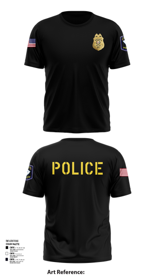 Short Sleeve Performance Shirt, New Ellenton Police Department, Police, Teamtime, Team time, sublimation, custom sports apparel, team uniforms, spirit wear, spiritwear, sports uniforms, custom shirts, team store, custom team store, fundraiser sports, apparel fundraiser