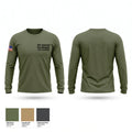 Pike Township Fire Marshal - Arson & Explosion Unit Long Sleeve Performance Shirt - 1