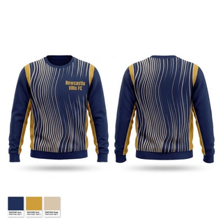 Crew Neck Sweatshirt, Newcastle Villa FC, Men's Soccer, Teamtime, Team time, sublimation, custom sports apparel, team uniforms, spirit wear, spiritwear, sports uniforms, custom shirts, team store, custom team store, fundraiser sports, apparel fundraiser