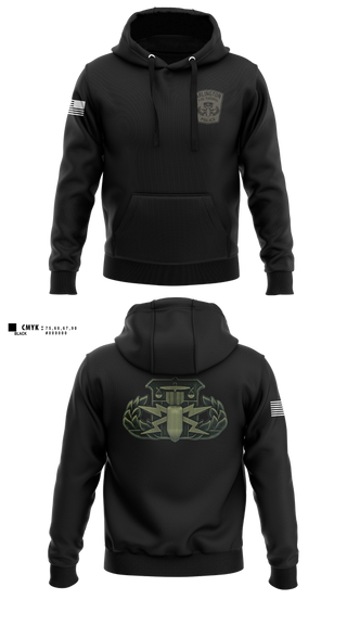 Hoodie, Arlington County Bomb Squad, Fire Department, Teamtime, Team time, sublimation, custom sports apparel, team uniforms, spirit wear, spiritwear, sports uniforms, custom shirts, team store, custom team store, fundraiser sports, apparel fundraiser