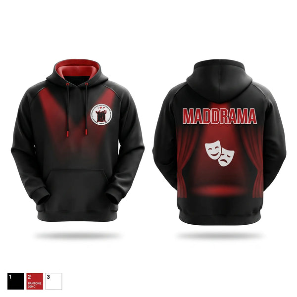 Hoodie, MADDRAMA Performance Troupe, , Teamtime, Team time, sublimation, custom sports apparel, team uniforms, spirit wear, spiritwear, sports uniforms, custom shirts, team store, custom team store, fundraiser sports, apparel fundraiser