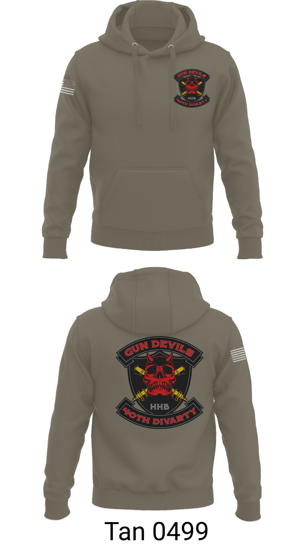 Hoodie, HHB 40th DIVARTY, Army, Teamtime, Team time, sublimation, custom sports apparel, team uniforms, spirit wear, spiritwear, sports uniforms, custom shirts, team store, custom team store, fundraiser sports, apparel fundraiser