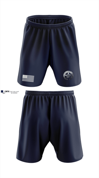 Athletic Shorts With Pockets, 2nd city Constable's office, Police, Teamtime, Team time, sublimation, custom sports apparel, team uniforms, spirit wear, spiritwear, sports uniforms, custom shirts, team store, custom team store, fundraiser sports, apparel fundraiser