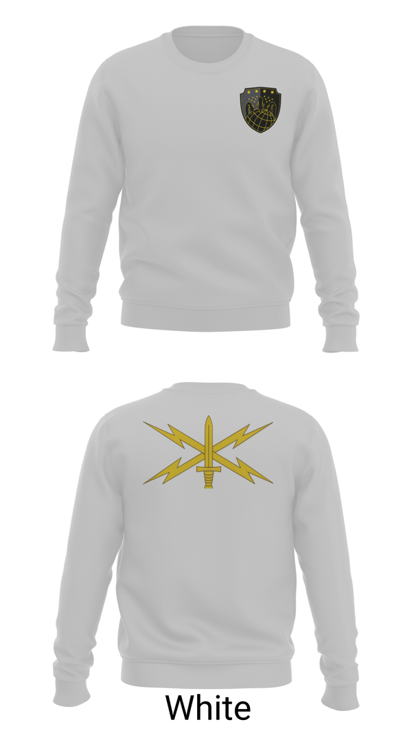 Crew Neck Sweatshirt, 11th Cyber BN, Army, Teamtime, Team time, sublimation, custom sports apparel, team uniforms, spirit wear, spiritwear, sports uniforms, custom shirts, team store, custom team store, fundraiser sports, apparel fundraiser