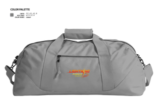 Duffle Bag, Lightning Force Athletics, Track & Field, Teamtime, Team time, sublimation, custom sports apparel, team uniforms, spirit wear, spiritwear, sports uniforms, custom shirts, team store, custom team store, fundraiser sports, apparel fundraiser