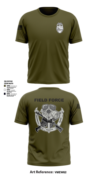 Short Sleeve Performance Shirt, JSO mobile field force, Police, Teamtime, Team time, sublimation, custom sports apparel, team uniforms, spirit wear, spiritwear, sports uniforms, custom shirts, team store, custom team store, fundraiser sports, apparel fundraiser