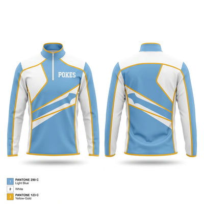 Pokes 56741482 Quarter Zip Jacket - 1