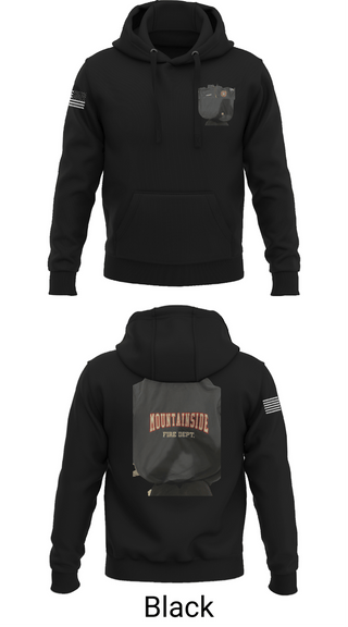 Hoodie, Mountainside Fire Department, Fire Department, Teamtime, Team time, sublimation, custom sports apparel, team uniforms, spirit wear, spiritwear, sports uniforms, custom shirts, team store, custom team store, fundraiser sports, apparel fundraiser