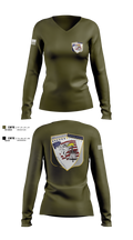 61st eagle squadron 71524968 Women's Long Sleeve V-neck Shirt - 1