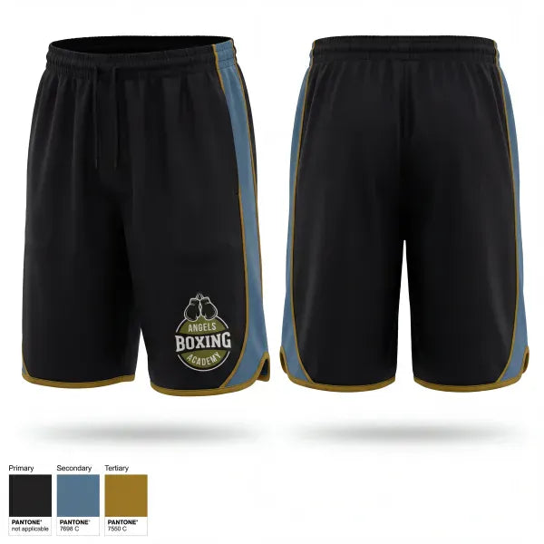 Athletic Shorts With Pockets, Angel’s Boxing Academy, Spirit Store, Teamtime, Team time, sublimation, custom sports apparel, team uniforms, spirit wear, spiritwear, sports uniforms, custom shirts, team store, custom team store, fundraiser sports, apparel fundraiser