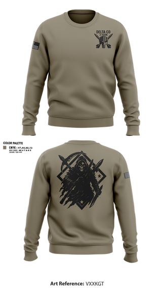 Crew Neck Sweatshirt, , National Guard, Teamtime, Team time, sublimation, custom sports apparel, team uniforms, spirit wear, spiritwear, sports uniforms, custom shirts, team store, custom team store, fundraiser sports, apparel fundraiser