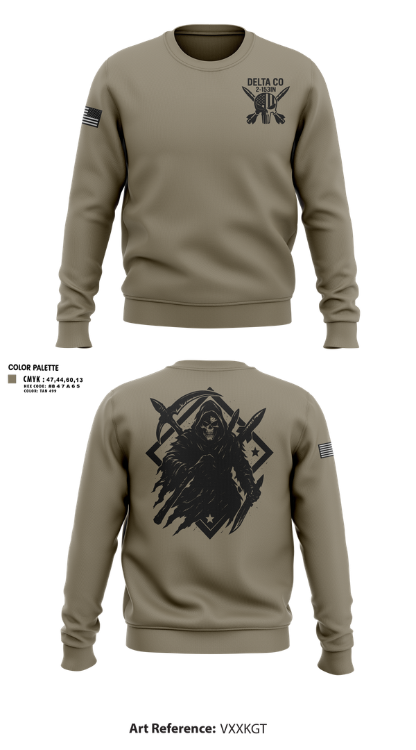 Crew Neck Sweatshirt, , National Guard, Teamtime, Team time, sublimation, custom sports apparel, team uniforms, spirit wear, spiritwear, sports uniforms, custom shirts, team store, custom team store, fundraiser sports, apparel fundraiser