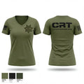 Solano County Sheriff CRT 14576154 Women's Short Sleeve V-neck Shirt - 4