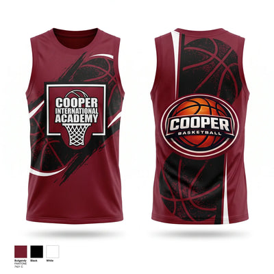 Cooper Academy Mens Basketball Jersey - 1