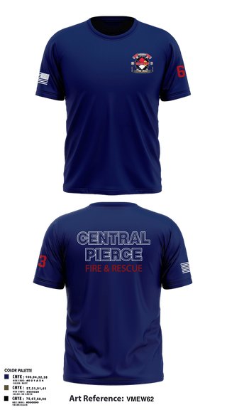 Soft Poly Tee Cotton Like Feel, Central Pierce HazmatCentral Pierce Hazmat, Fire Department, Teamtime, Team time, sublimation, custom sports apparel, team uniforms, spirit wear, spiritwear, sports uniforms, custom shirts, team store, custom team store, fundraiser sports, apparel fundraiser
