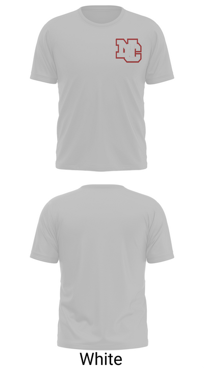 North Central High School Basketball 21747682 Old School Cotton Feel Shirt - 10