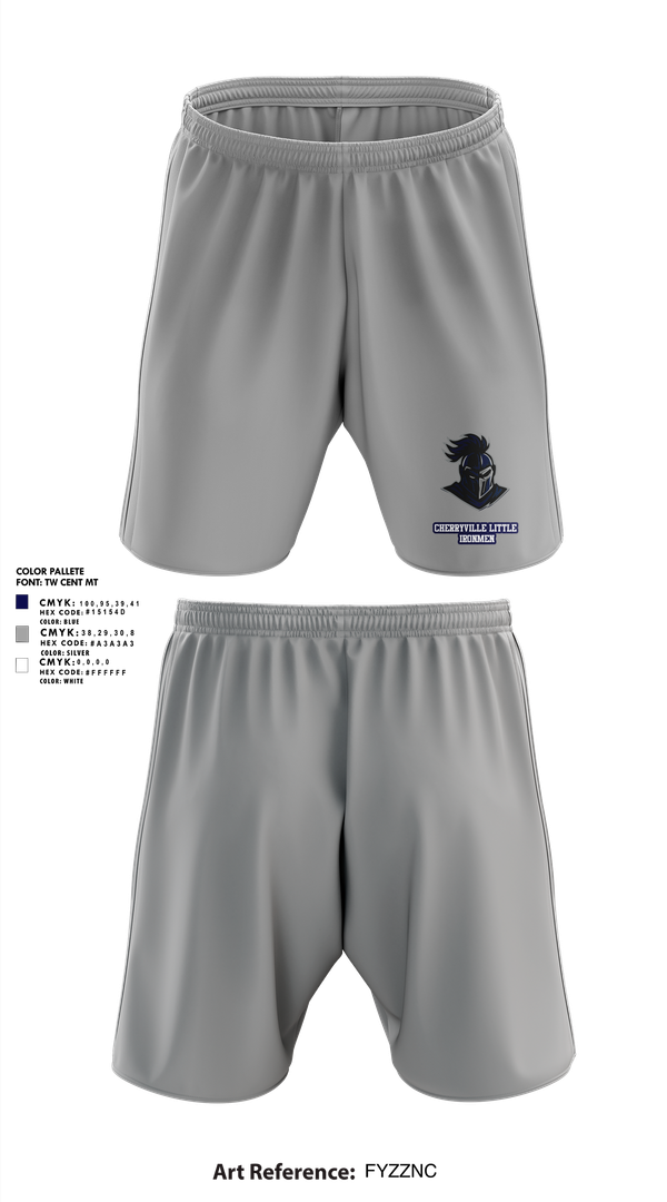 Athletic Shorts With Pockets, Cherryville Little Ironmen, , Teamtime, Team time, sublimation, custom sports apparel, team uniforms, spirit wear, spiritwear, sports uniforms, custom shirts, team store, custom team store, fundraiser sports, apparel fundraiser