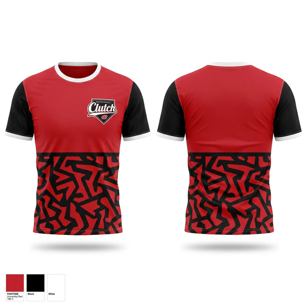 Short Sleeve Performance Shirt, Clutch, Baseball, Teamtime, Team time, sublimation, custom sports apparel, team uniforms, spirit wear, spiritwear, sports uniforms, custom shirts, team store, custom team store, fundraiser sports, apparel fundraiser