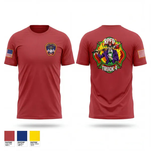 Short Sleeve Performance Shirt, Rockaway Point FD, Fire Department, Teamtime, Team time, sublimation, custom sports apparel, team uniforms, spirit wear, spiritwear, sports uniforms, custom shirts, team store, custom team store, fundraiser sports, apparel fundraiser